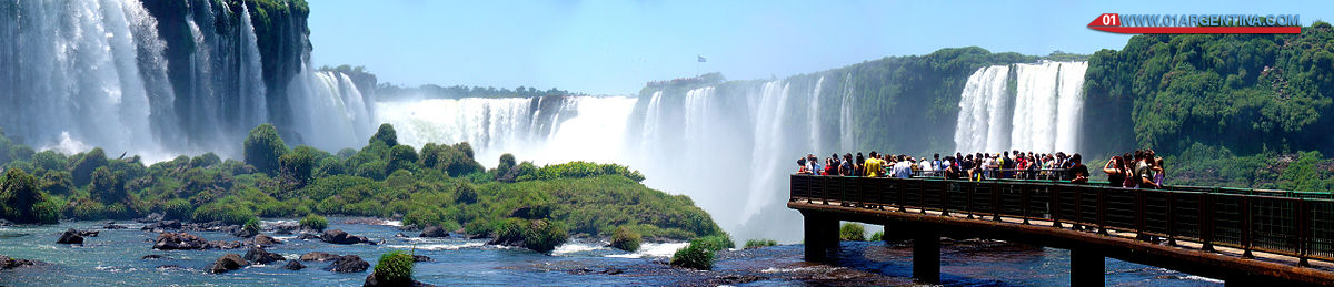 Iguazu falls Brasil side