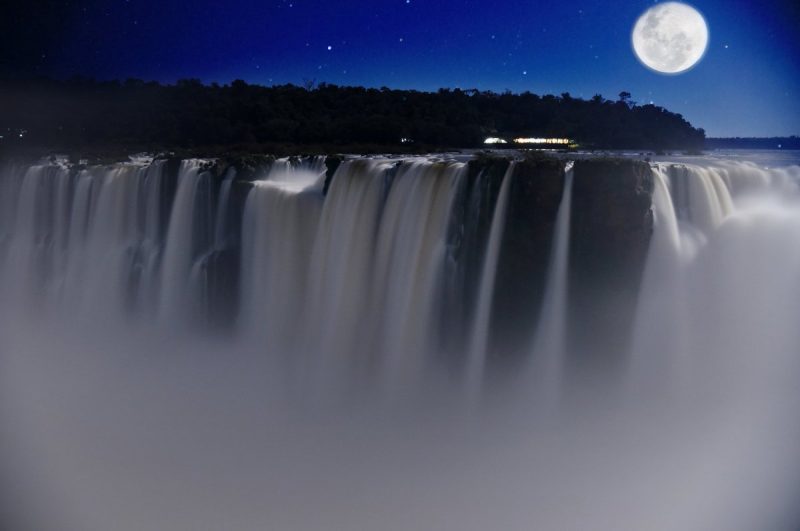 Moonlit Iguazu
